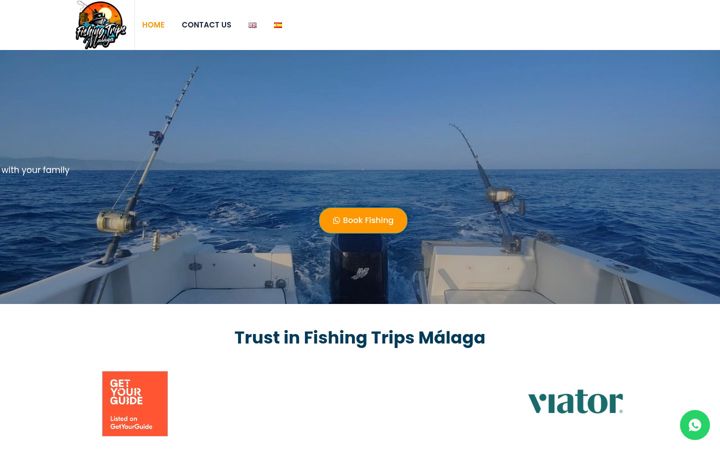 Screenshot of fishingtripsmalaga.com