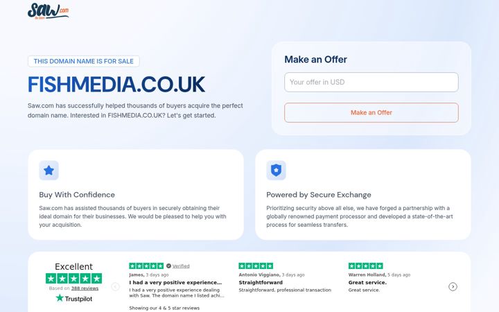 Screenshot of fishmedia.co.uk