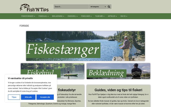 Screenshot of fishntips.dk