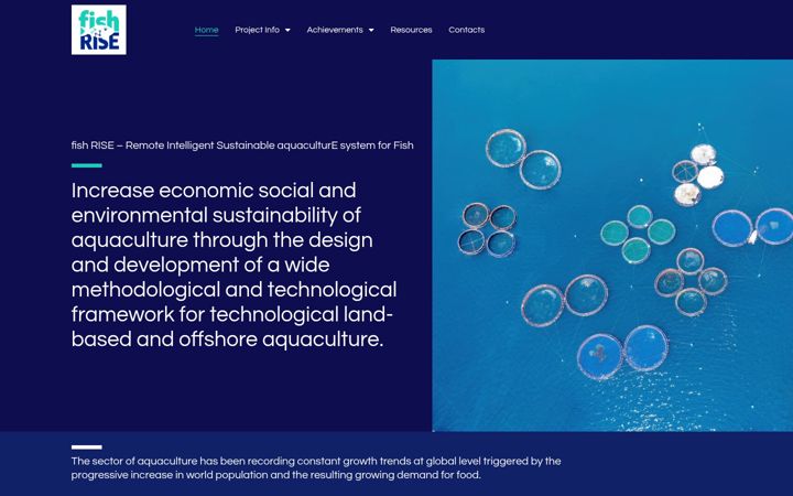 Screenshot of fishrise.eu