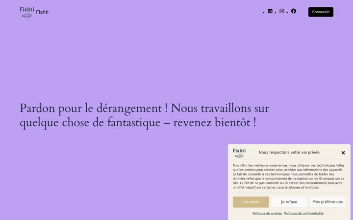 Screenshot of fishti.fr