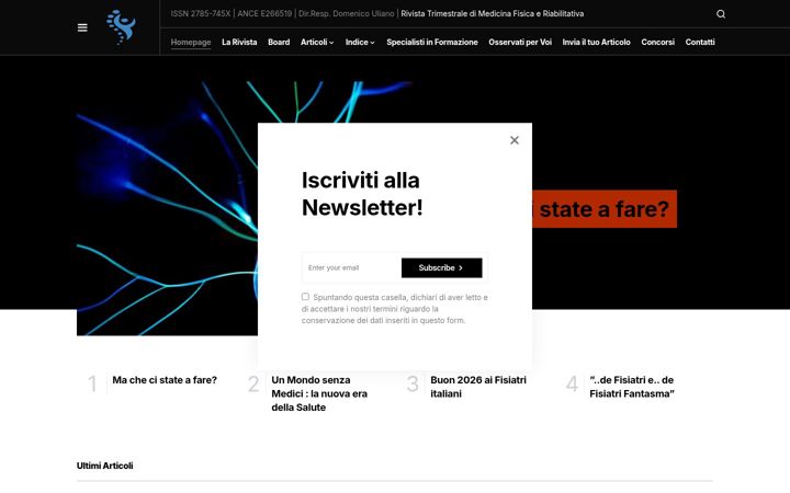 Screenshot of fisiatriaitaliana.it