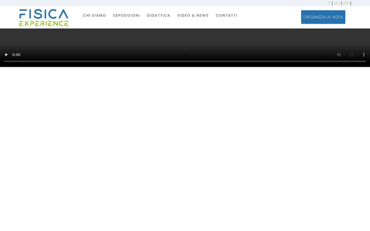 Screenshot of fisicaexperience.it