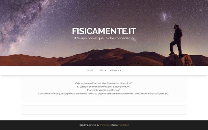 Screenshot of fisicamente.it
