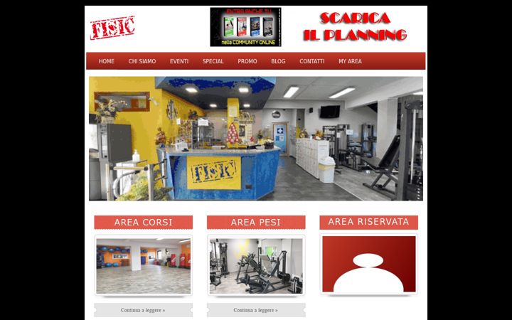 Screenshot of fisicpalestra.it