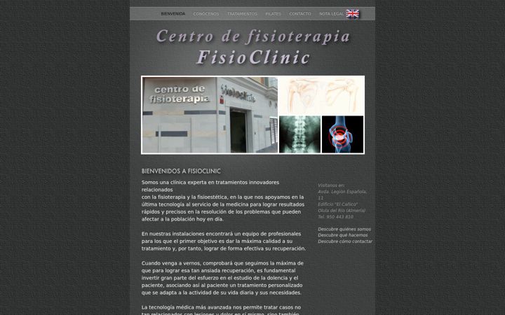 Screenshot of fisio-clinic.es