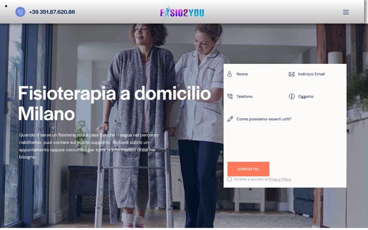 Screenshot of fisio2you.it