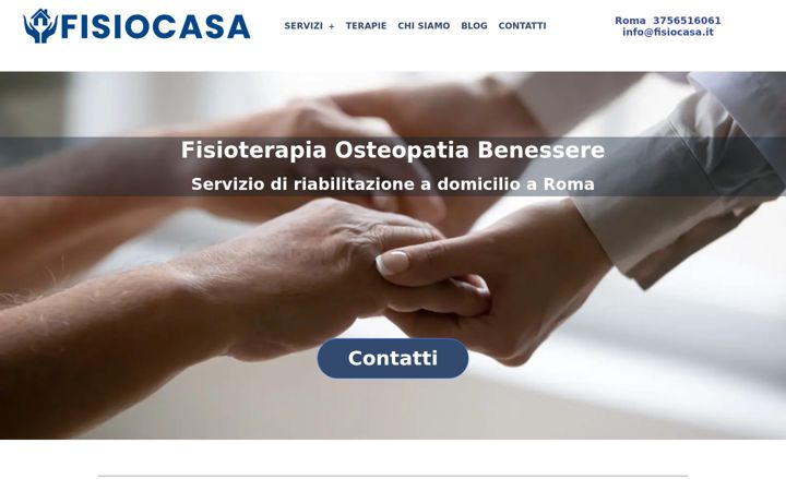 Screenshot of fisiocasa.it