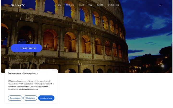 Screenshot of fisiocast.com