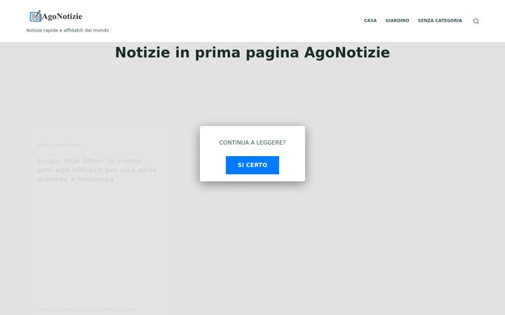 Screenshot of fisiocolore.it