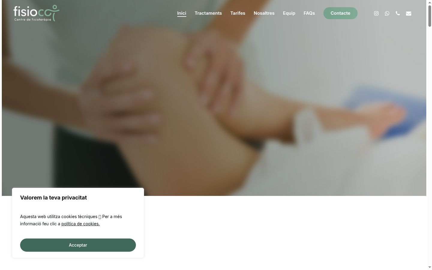Ekrānuzņēmums ar piekrišanas baneri, kas tika rādīts pirms jebkādas mijiedarbības