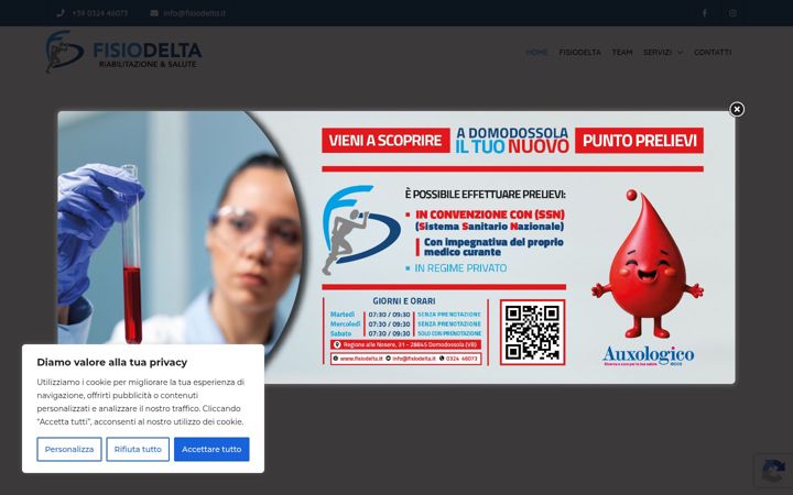 Screenshot di fisiodelta.it