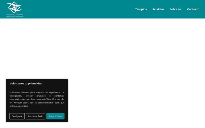 Screenshot of fisiofjcorrales.es
