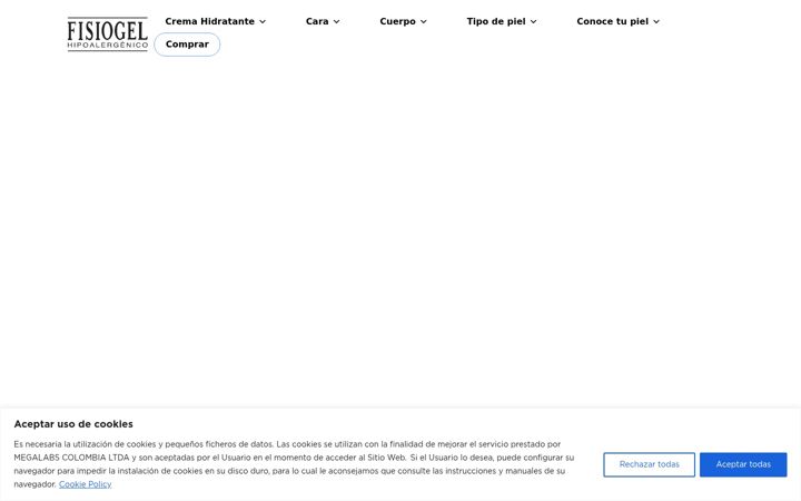 Capture d'écran de fisiogel.co