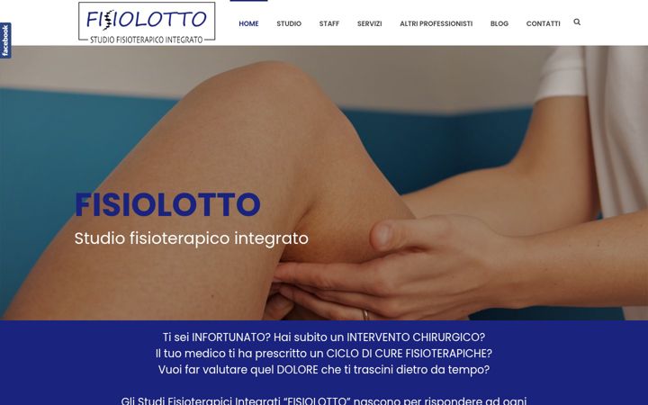 Screenshot of fisiolotto.it