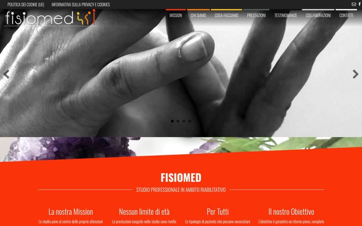 Screenshot of fisiomedfornacette.it