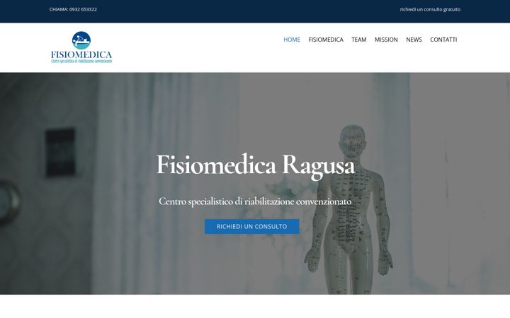 Screenshot di fisiomedicaragusa.it