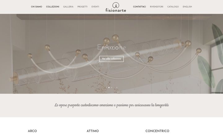 Screenshot of fisionarte.com