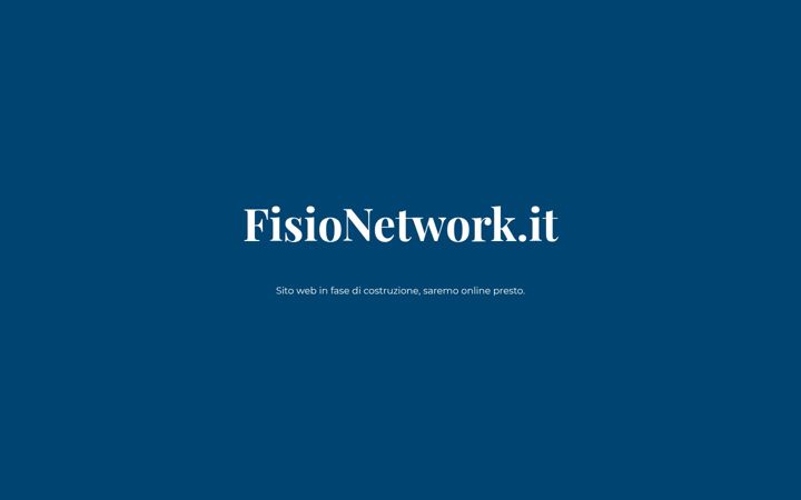 Snímek obrazovky fisionetwork.it
