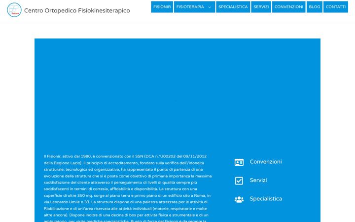 Screenshot of fisionir.com