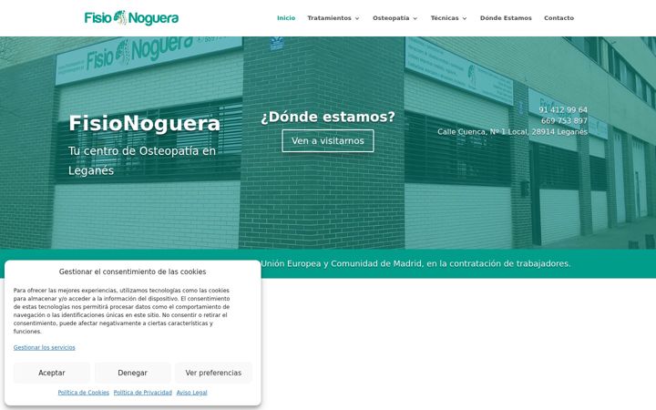 Screenshot of fisionoguera.es