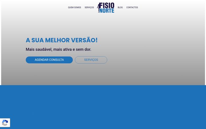 Screenshot of fisionorte.pt