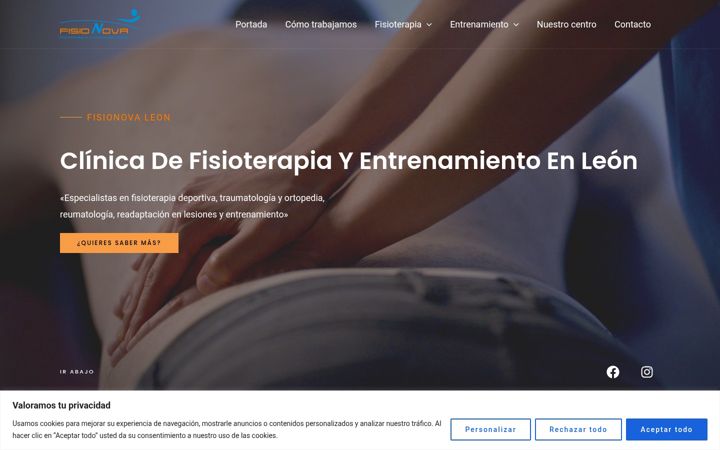 Screenshot του fisionovaleon.es