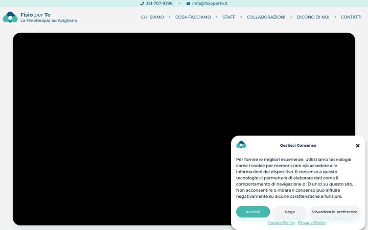 Screenshot of fisioperte.it