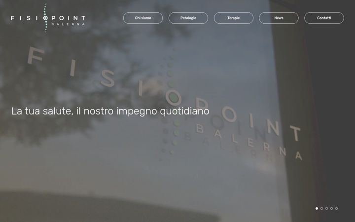 Screenshot of fisiopoint.ch