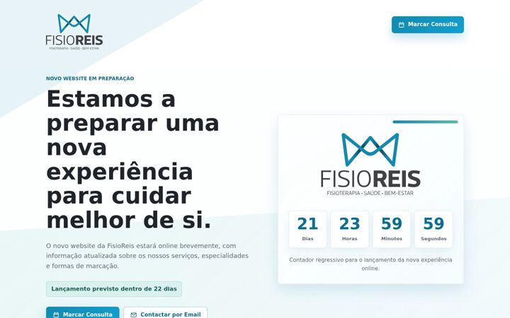 Screenshot of fisioreis.pt