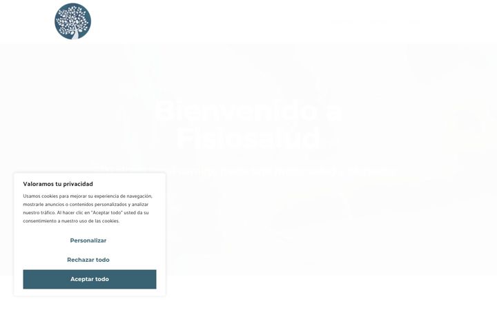 Screenshot of fisiosaludvaldemorillo.com
