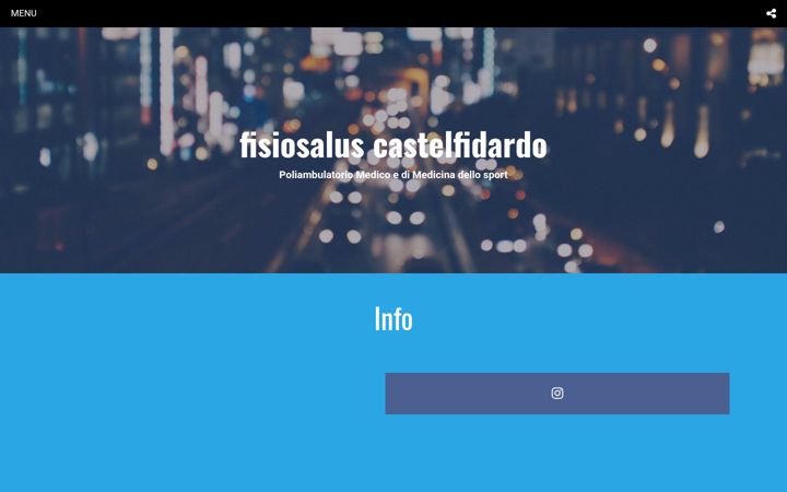 Screenshot of fisiosalus.it