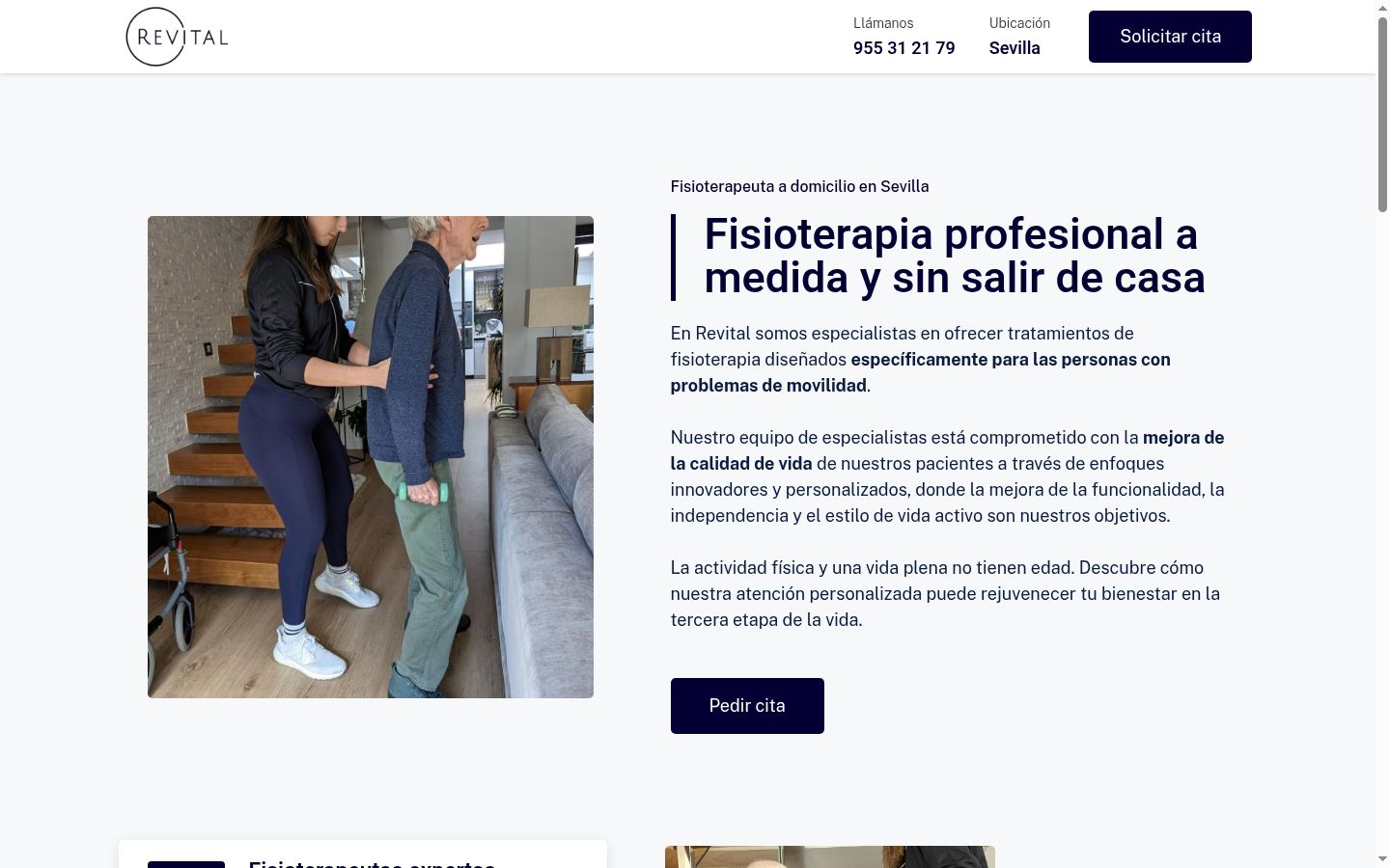Captura de pantalla del banner de consentimiento mostrado antes de cualquier interacción