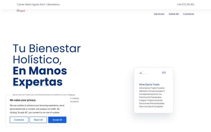 Screenshot of fisioterapeutaholistica.es