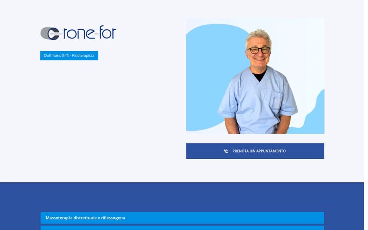Screenshot of fisioterapia-ronefor.it