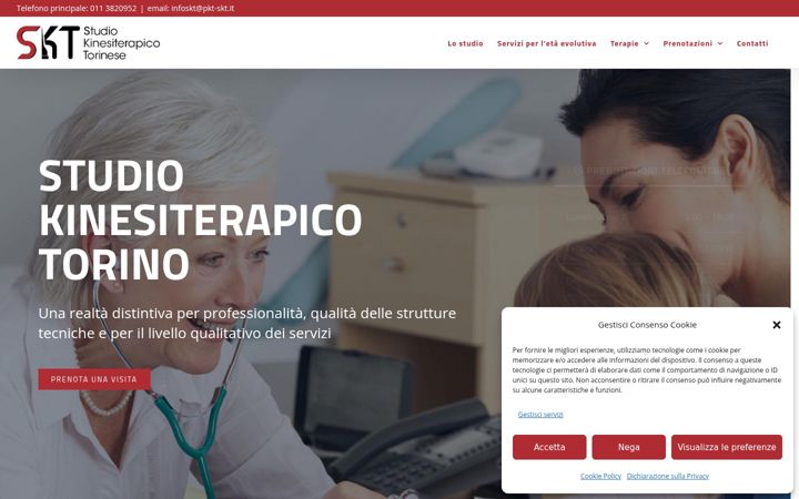 Ekrānuzņēmums no fisioterapia-skt.it
