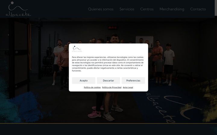 Screenshot of fisioterapiaalmeria.es