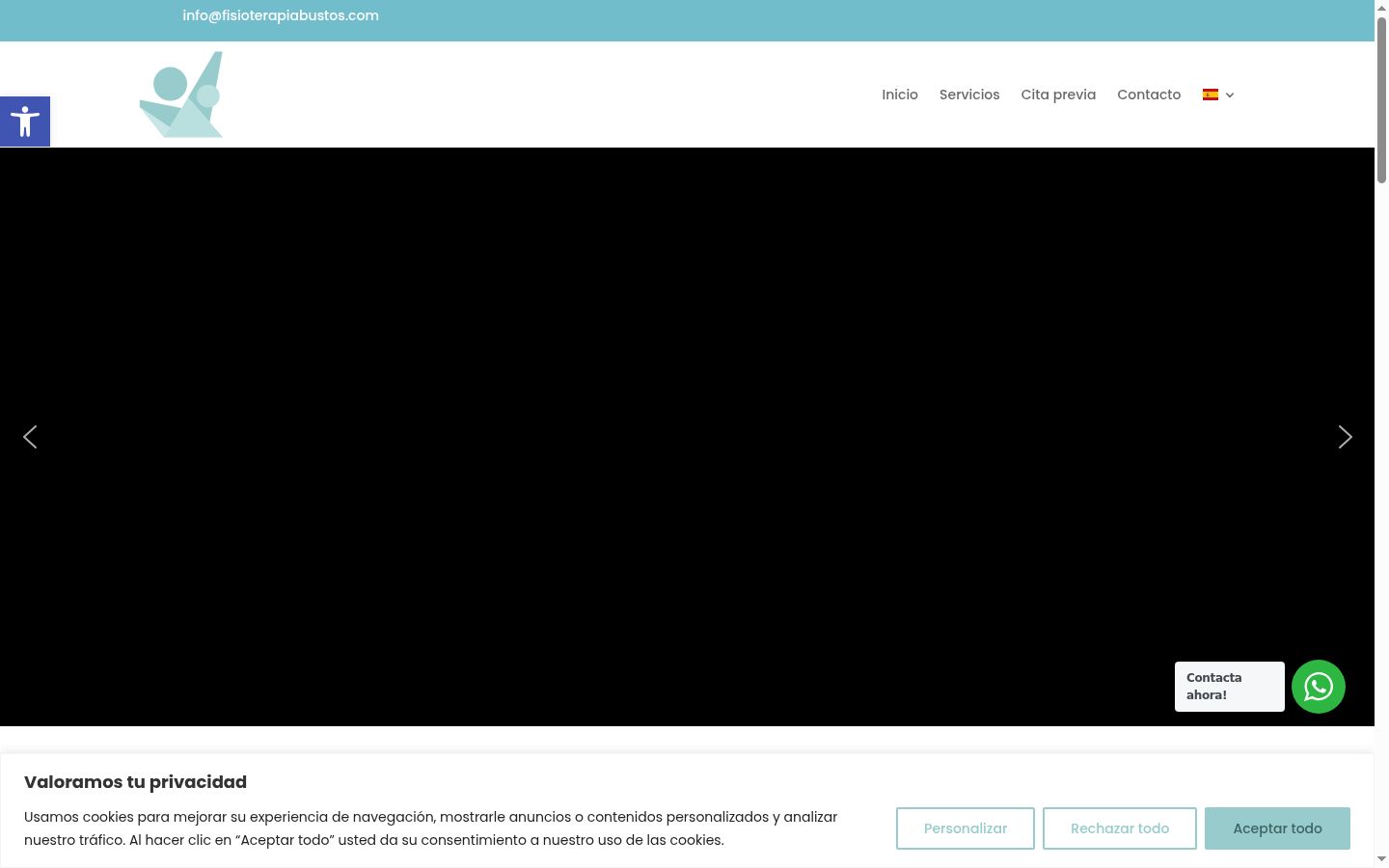 Screenshot tal-banner tal-kunsens muri qabel kwalunkwe interazzjoni