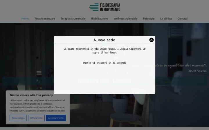 Ekrānuzņēmums no fisioterapiainmovimento.it