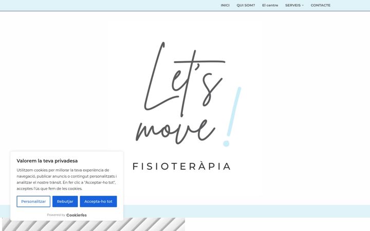 Screenshot ta' fisioterapialetsmove.es