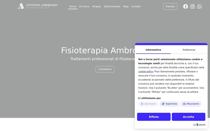 Képernyőkép: fisioterapiambrosio.it