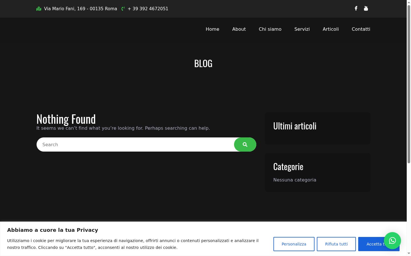Screenshot tal-banner tal-kunsens muri qabel kwalunkwe interazzjoni