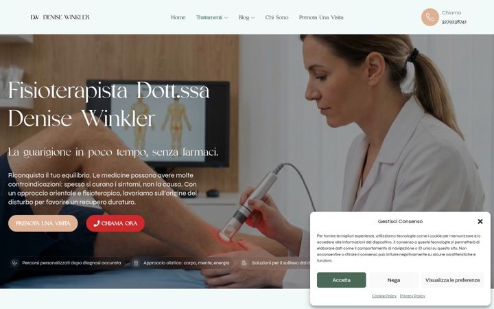 Screenshot of fisioterapistawinkler.it