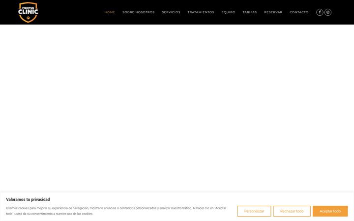Screenshot of fisiotur.com