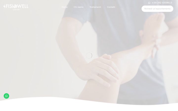 Screenshot of fisiowellcenter.it