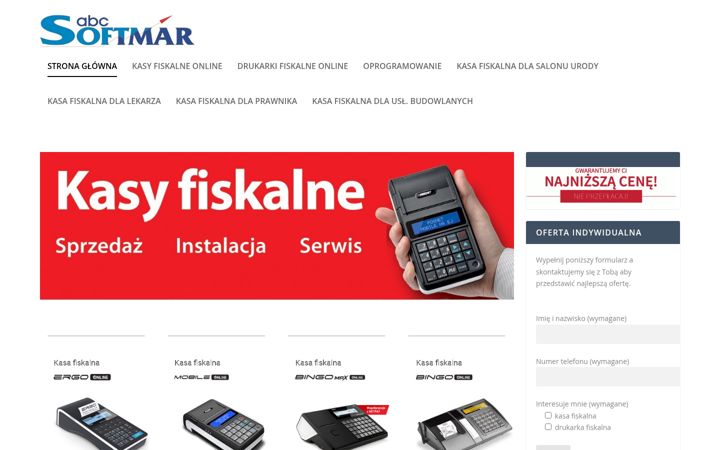 Screenshot of fiskalne.eu