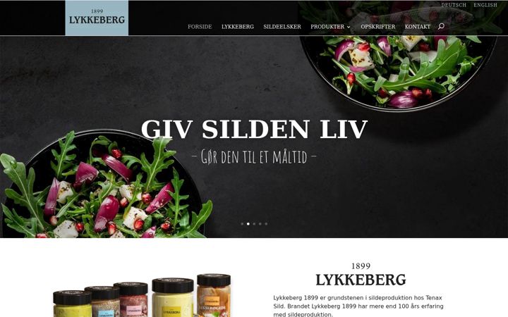 Screenshot of fiskemandens.dk