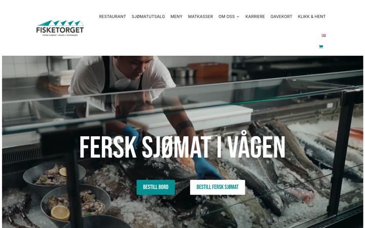 Screenshot of fisketorget-stavanger.no