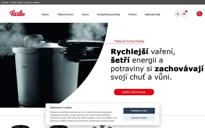 Screenshot of fisslershop.cz