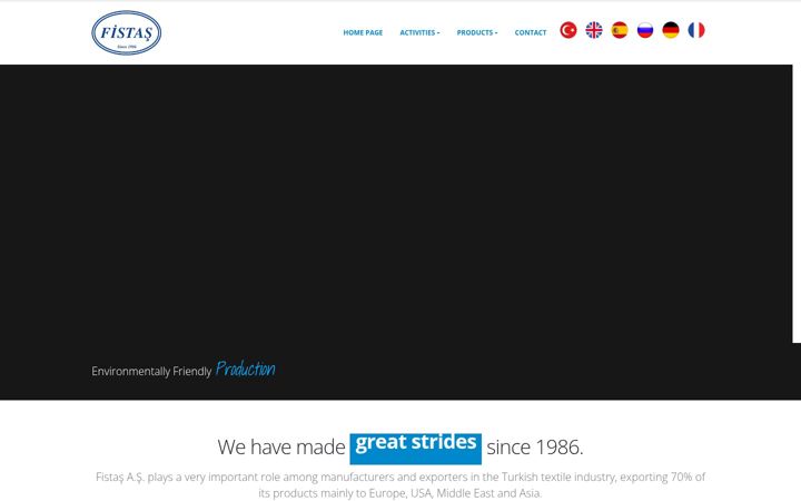 Screenshot of fistas.com